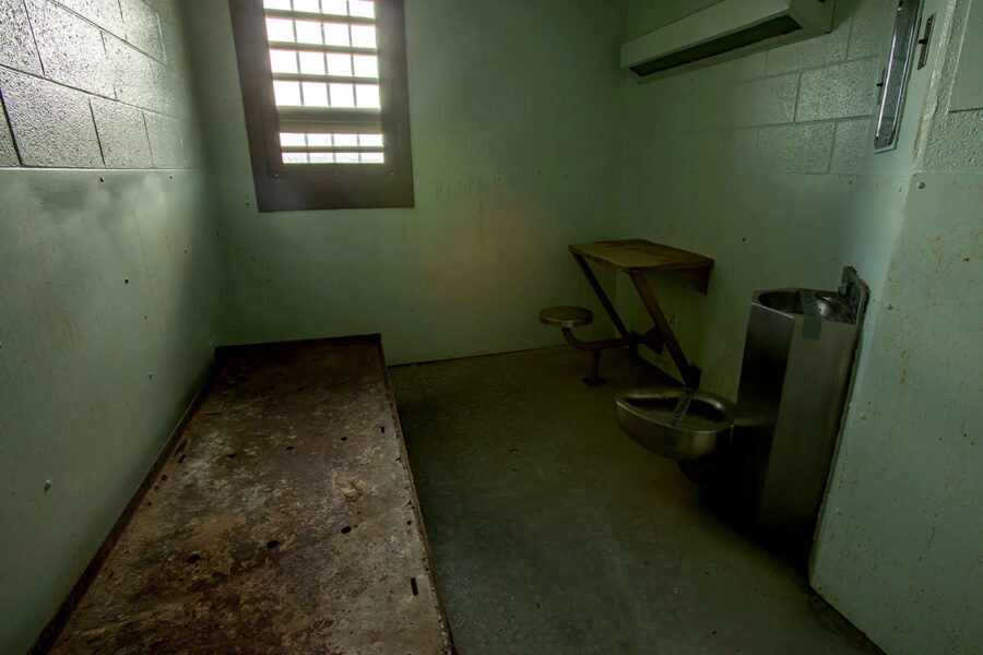 A solitary cell at Rikers