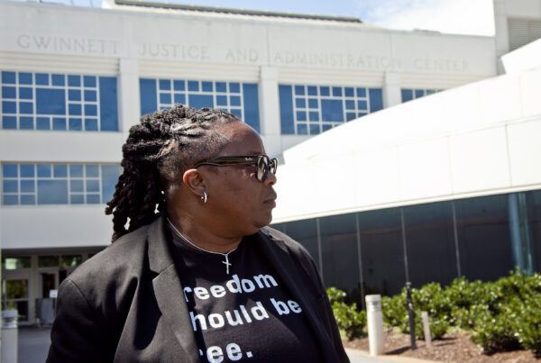 Lucretia helps children of incarcerated parents in addition to her work at The Bail Project