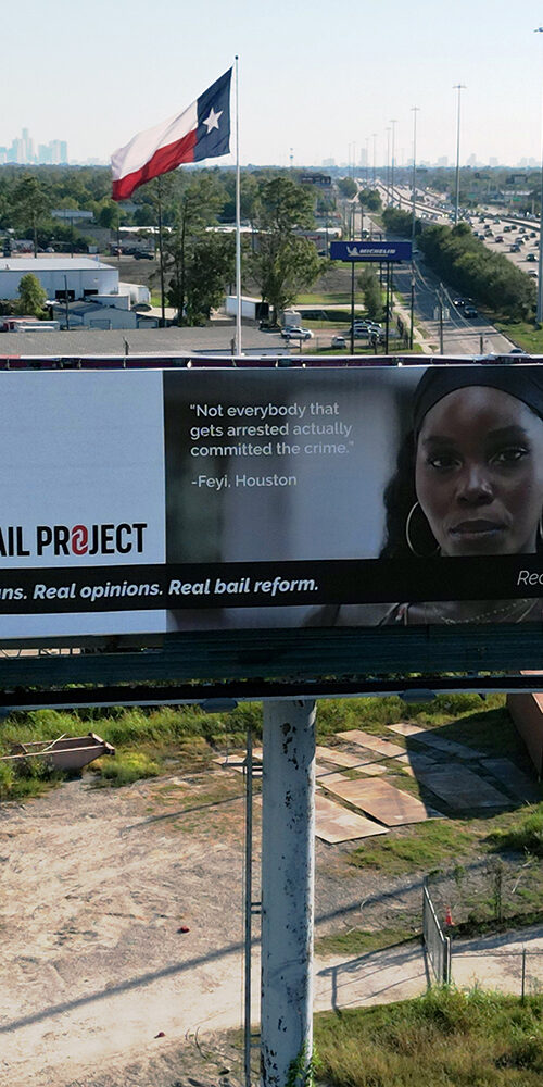 The Bail Project's Real Bail Reform Campaign is a finalist in the Anthem Awards