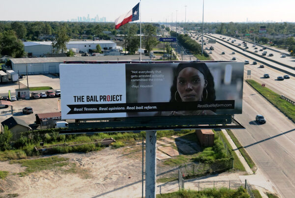 The Bail Project's Real Bail Reform Campaign is a finalist in the Anthem Awards