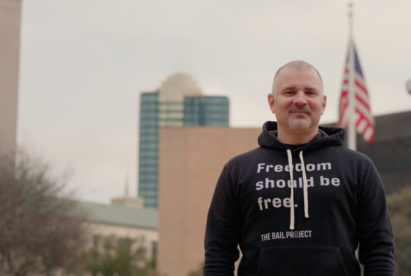 Having navigated the criminal justice system, David now helps others.
