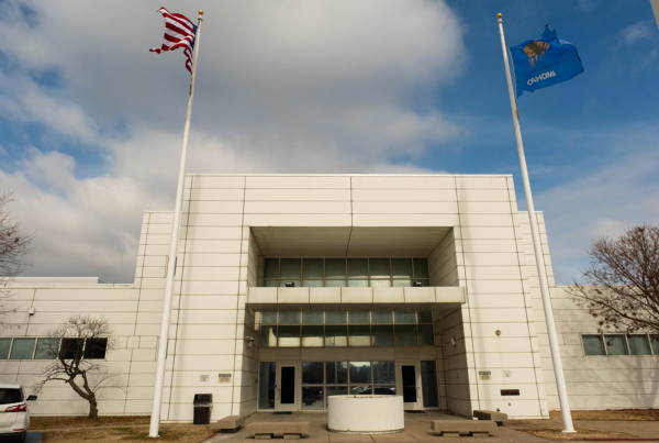 People are kept in pretrial detention in Tulsa County Jail in Oklahoma