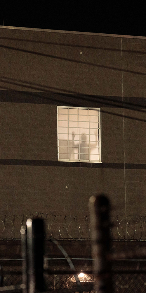 People in jail at Delaney Hall