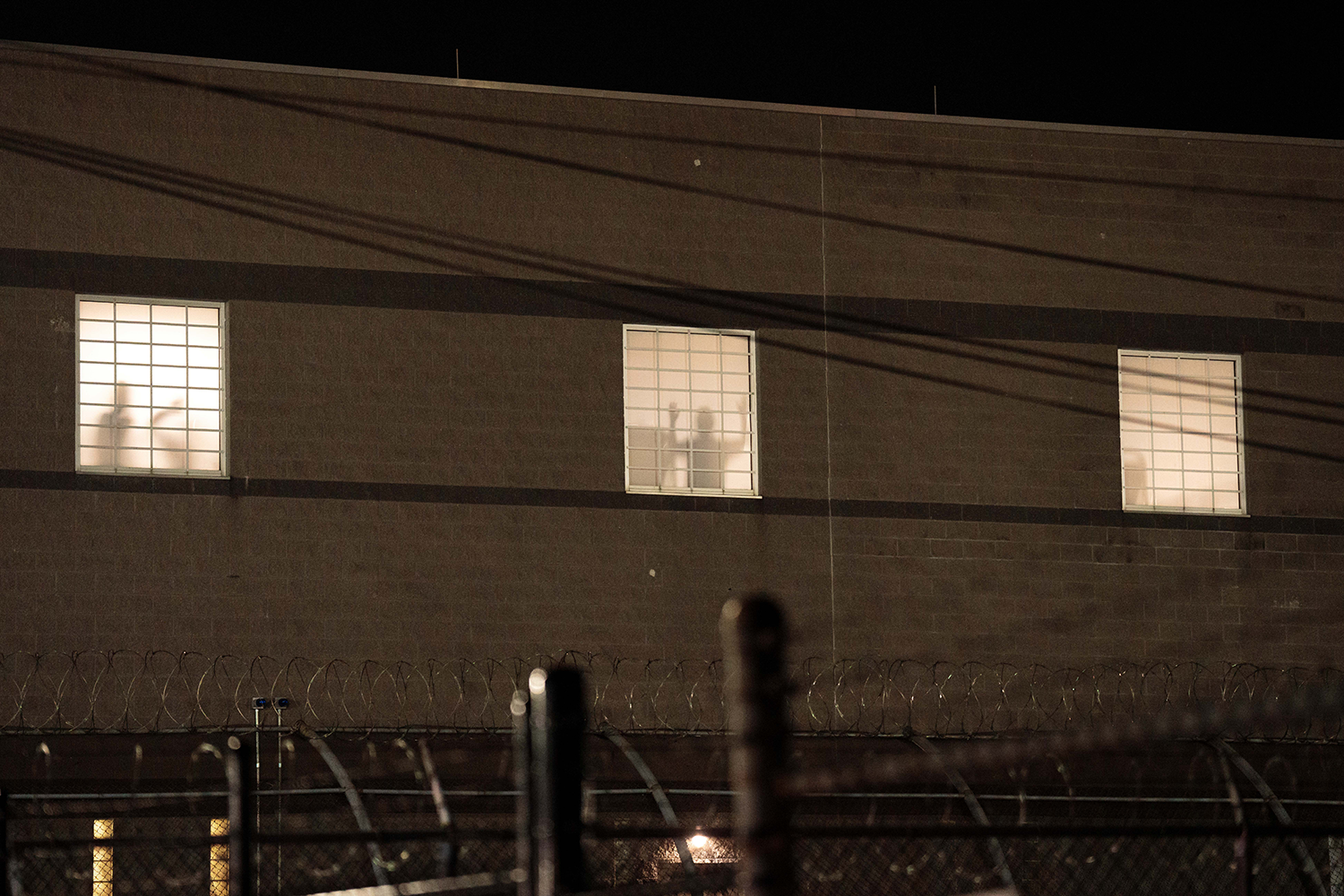 People in jail at Delaney Hall